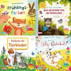 Diverse. Maxi-Pixi-Box 116: Bunter Frühlingsspaß (4x5 Exemplare). Carlsen Verlag GmbH, 2025.