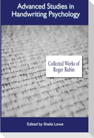 Advanced Studies in Handwriting Psychology