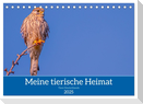 Meine tierische Heimat (Tischkalender 2025 DIN A5 quer), CALVENDO Monatskalender