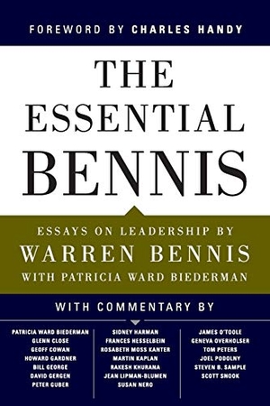 Bennis. Essential Bennis PAPER POD. John Wiley & Sons, 2015.