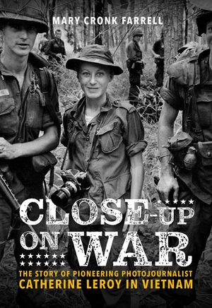 Farrell, Mary Cronk. Close-Up on War: The Story of Pioneering Photojournalist Catherine Leroy in Vietnam. Turtleback Books, 2022.