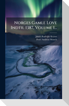 Norges Gamle Love Indtil 1387, Volume 1...