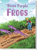 Three Purple Frogs