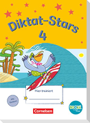 Diktat-Stars - BOOKii-Ausgabe - 4. Schuljahr. Übungsheft mit Lösungen