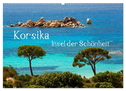 Korsika Insel der Schönheit (Wandkalender 2024 DIN A2 quer), CALVENDO Monatskalender