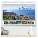 Madeira, grüne Insel im blauen Meer (hochwertiger Premium Wandkalender 2024 DIN A2 quer), Kunstdruck in Hochglanz