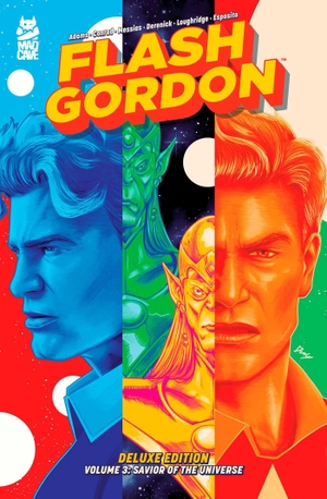 Adams, Jeremy. Flash Gordon Vol. 3 Deluxe Edition - Savior of the Universe. Papercutz, 2026.