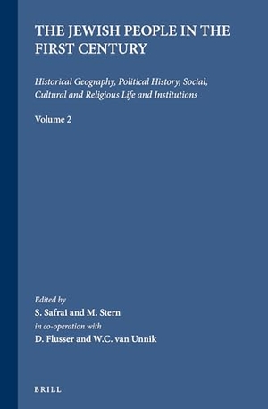 Safrai, Shmuel / Stern et al. The Jewish People in the First Century, Volume 2 - Historical Geography, Political History, Social, Cultural and Religious Life and Institutions. Brill, 1988.