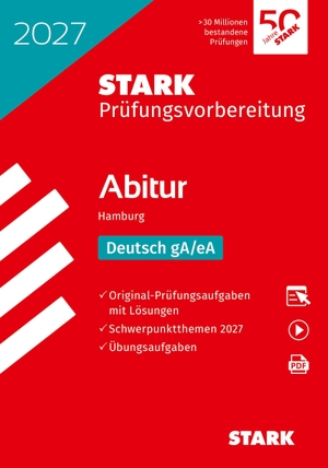 STARK Deutsch - Abitur 2027 Hamburg - Prüfungsvorbereitung. Stark Verlag GmbH, 2026.