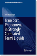 Transport Phenomena in Strongly Correlated Fermi Liquids