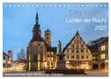 City Lights - Lichter der Nacht (Tischkalender 2025 DIN A5 quer), CALVENDO Monatskalender