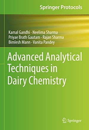 Gandhi, Kamal / Sharma, Neelima et al. Advanced Analytical Techniques in Dairy Chemistry. Springer US, 2022.