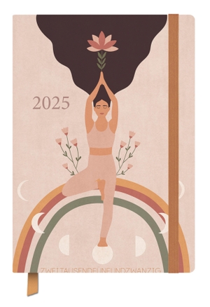 Korsch, Verlag (Hrsg.). Terminkalender Jahresbegleiter Yoga 2025 - Terminplaner 13 x 18,5 cm I Kalendarium in Deutsch I Platz für Notizen und Lesezeichenband. Korsch Verlag GmbH, 2024.