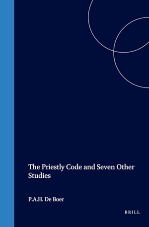 Vink. The Priestly Code and Seven Other Studies. Brill, 1969.