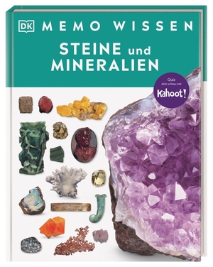 Symes, R. F.. memo Wissen. Steine und Mineralien - Gesteine, Erze, Metalle: Kompetentes Sachwissen und kahoot-Quizfragen. Für Kinder ab 8 Jahren. Dorling Kindersley Verlag, 2026.