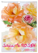 Schönste Rosen (Wandkalender 2025 DIN A4 hoch), CALVENDO Monatskalender