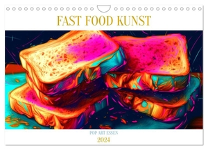 Alberts, Tim. FAST FOOD KUNST (Wandkalender 2024 DIN A4 quer), CALVENDO Monatskalender - Kunstvoll schnelles Essen. Calvendo, 2023.