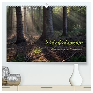 Zitzler, Hans. Waldkalender (hochwertiger Premium Wandkalender 2024 DIN A2 quer), Kunstdruck in Hochglanz - Wege und Bäume wie im Märchenwald. Calvendo Verlag, 2023.