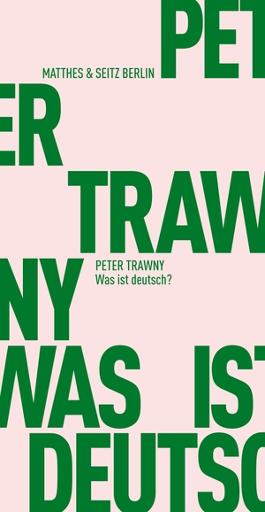 Peter Trawny. Was ist deutsch? - Adornos verratenes Vermächtnis. Matthes & Seitz Berlin, 2016.