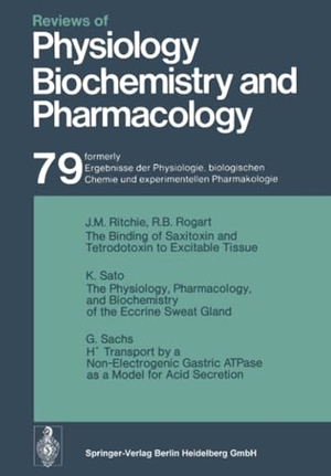 Adrian, R. H. / Rasmussen, H. et al. Reviews of Physiology, Biochemistry and Pharmacology. Springer Berlin Heidelberg, 2014.