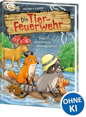 Walder, Vanessa. Die Tier-Feuerwehr (Band 2) - Eine klitschnasse Rettungsaktion - Ein neuer Einsatz für Eddie und seine Freunde! - Tierisch starkes Erstlesebuch von Bestseller-Autorin Vanessa Walder ab 7 Jahren. Loewe Verlag GmbH, 2025.