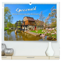 Spreewald - Malerische Kulturlandschaft in Brandenburg (hochwertiger Premium Wandkalender 2024 DIN A2 quer), Kunstdruck in Hochglanz