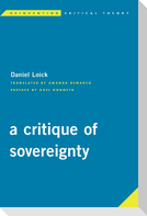 A Critique of Sovereignty