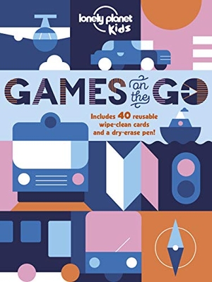 Kids, Lonely Planet. Lonely Planet Kids Games on the Go - Includes 40 Wipe Clean Cards & Pen Fun & Colorful Challenges & Activities Mazes, Picture Quizzes, Bingo, Drawing & More. Lonely Planet, 2019.