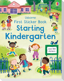 First Sticker Book Starting Kindergarten
