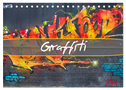 Graffiti (Tischkalender 2024 DIN A5 quer), CALVENDO Monatskalender