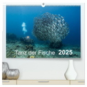 Tanz der Fische (hochwertiger Premium Wandkalender 2025 DIN A2 quer), Kunstdruck in Hochglanz