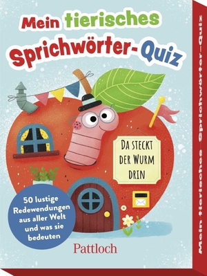 Gehrmann, Anika. Mein tierisches Sprichwörter-Quiz - 50 lustige Redewendungen aus aller Welt und was sie bedeuten | Lustiges Kartenspiel ab 7 Jahren. Pattloch Geschenkbuch, 2025.