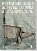 Restaurierungsblätter - Papers in Conservation Band 41