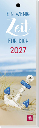 Lesezeichenkalender 2027: Ein wenig Zeit für dich