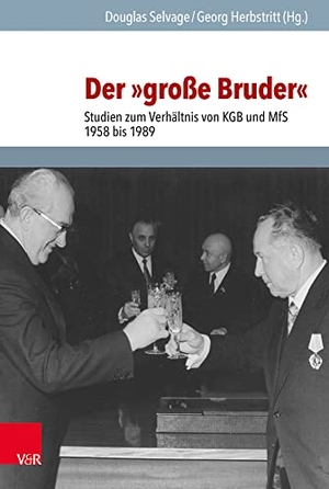 Selvage, Douglas / Georg Herbstritt (Hrsg.). Der »große Bruder« - Studien zum Verhältnis von KGB und MfS 1958 bis 1989. Vandenhoeck + Ruprecht, 2021.