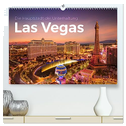 Las Vegas - Die Hauptstadt der Unterhaltung. (hochwertiger Premium Wandkalender 2024 DIN A2 quer), Kunstdruck in Hochglanz