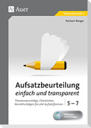 Aufsatzbeurteilung einfach und transparent 5-7