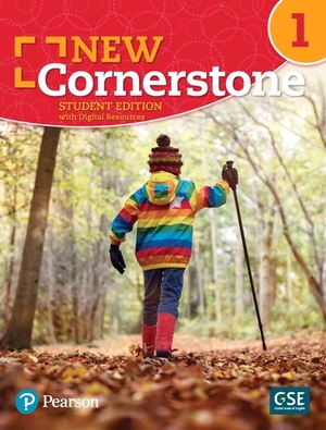 Cummins, Jim / Pearson. New Cornerstone - (AE) - 1st Edition (2019) - Student Book with eBook and Digital Resources - Level 1. Pearson Education (US), 2018.