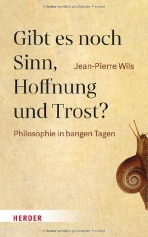 Wils, Jean-Pierre. Gibt es noch Sinn, Hoffnung und Trost? - Philosophie in bangen Tagen. Herder Verlag GmbH, 2026.