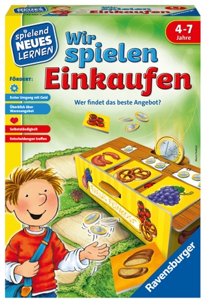 Teubner, Marco. Wir spielen Einkaufen - Wer findet das beste Angebot?. Ravensburger Spieleverlag, 2018.