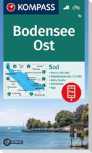 KOMPASS Wanderkarte 1b Bodensee Ost 1:50.000