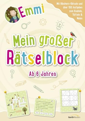Janßen, Lisa (Hrsg.). Mein großer Rätselblock. Gerth Medien GmbH, 2026.