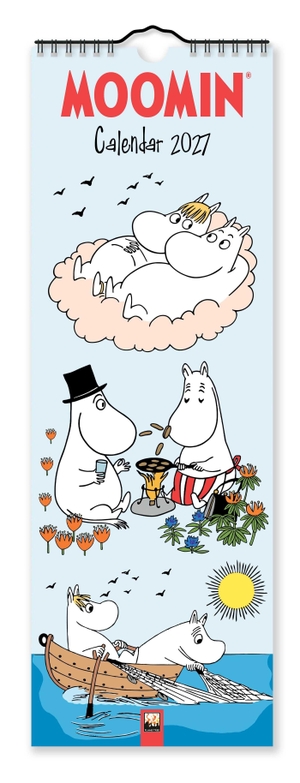 Flame, Tree. Moomin - Mumin Kalender - Slimline-Kalender 2027 - Original Flame Tree Publishing-Kalender Slimeline [Kalender]. Browntrout Verlags GmbH, 2026.