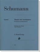 Schumann, Robert - Thema mit Variationen (Geistervariationen)