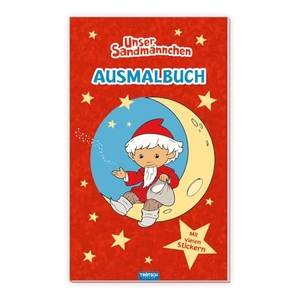 Trötsch Verlag (Hrsg.). Trötsch Unser Sandmännchen Malbuch Ausmalbuch mit Stickern - Beschäftigungsbuch Ausmalbuch Malbuch. Trötsch Verlag GmbH, 2023.