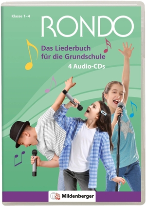 Crämer, Christian / Wolfgang Junge (Hrsg.). RONDO - Das Liederbuch für die Grundschule - 4 Audio CDs - Klasse 1 - 4. Mildenberger Verlag GmbH, 2021.
