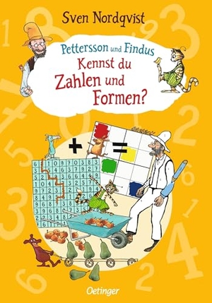 Nordqvist, Sven. Pettersson und Findus. Kennst du Zahlen und Formen? - Vermittelt Vor- und Grundschülern spielerisch erste Rechenkompetenzen im Zahlenraum bis 10. Oetinger, 2023.