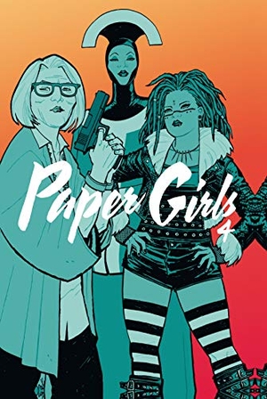 Vaughan, Brian K. / Cliff Chiang. Paper girls 4. Planeta DeAgostini Cómics, 2019.