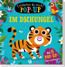 Im Dschungel - Entdeckst du mich? Pop-up-Buch - Pappbilderbuch mit bunten Pop-ups und lustigen Reimen