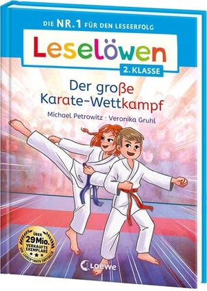 Petrowitz, Michael. Leselöwen 2. Klasse - Der große Karate-Wettkampf - Die Nr. 1 für den Leseerfolg - Mit Leselernschrift ABeZeh - Erstlesebuch für Kinder ab 7 Jahren. Loewe Verlag GmbH, 2026.